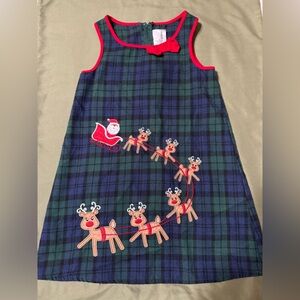 Rare Editions girls holiday dress